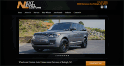 Desktop Screenshot of nextlevelcustomsnc.com